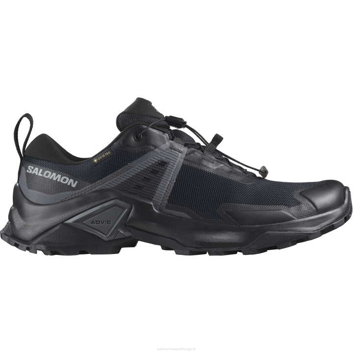 T8842060 Salomon fekete-mágnes férfi túracipő x emel 2 gore-tex fekete-mágnes