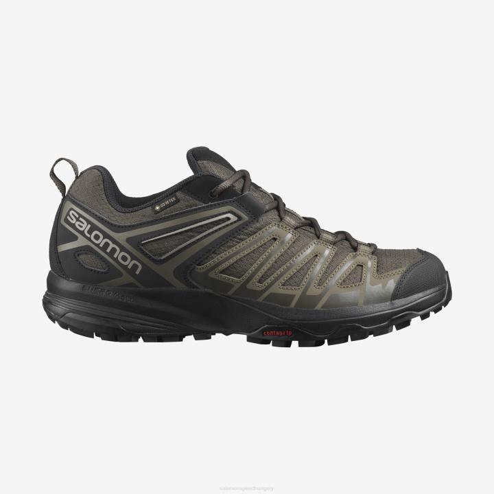 T8842062 Salomon wren-black-bungee zsinór férfi túracipő x crest gore-tex wren-black-bungee zsinór
