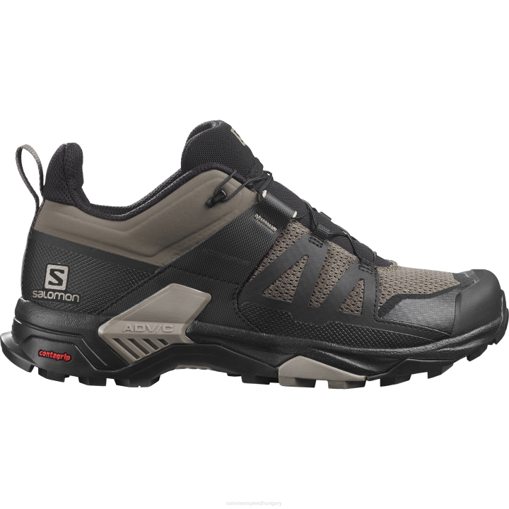 T8842065 Salomon bungee zsinór-fekete-vintage khaki férfi túracipő x ultra 4 bungee zsinór-fekete-vintage khaki