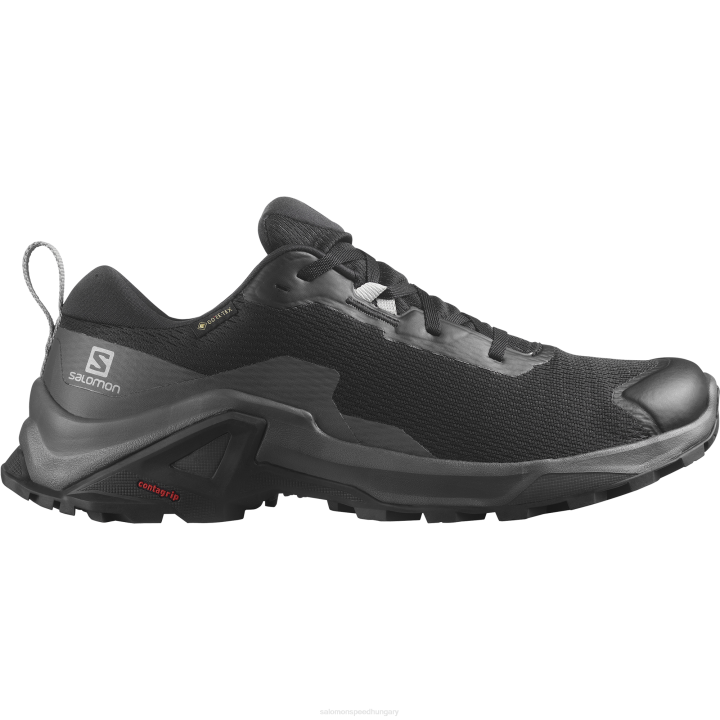 T8842070 Salomon fekete-mágnes-kőbánya férfi túracipő x felfed 2 gore-tex black-magnet-quarryt