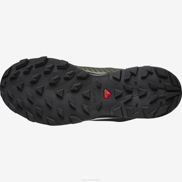 T8842248 Salomon zöld-olívás éjszakai-vanília jég férfi túracipő kimenő prizma gore-tex zöld-oliva éjszakai jég