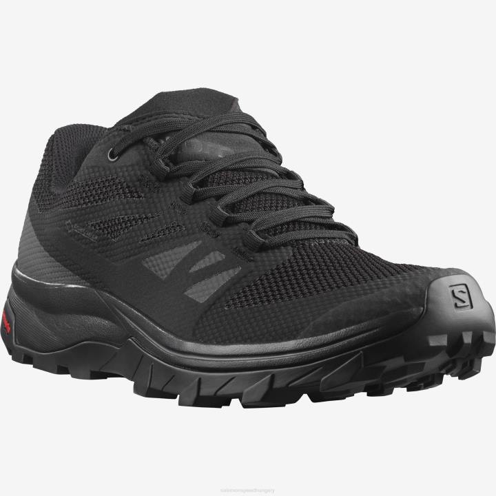 T8842250 Salomon fekete-fantom-mágnes férfi túracipő körvonala gore-tex fekete-fantom-mágnes