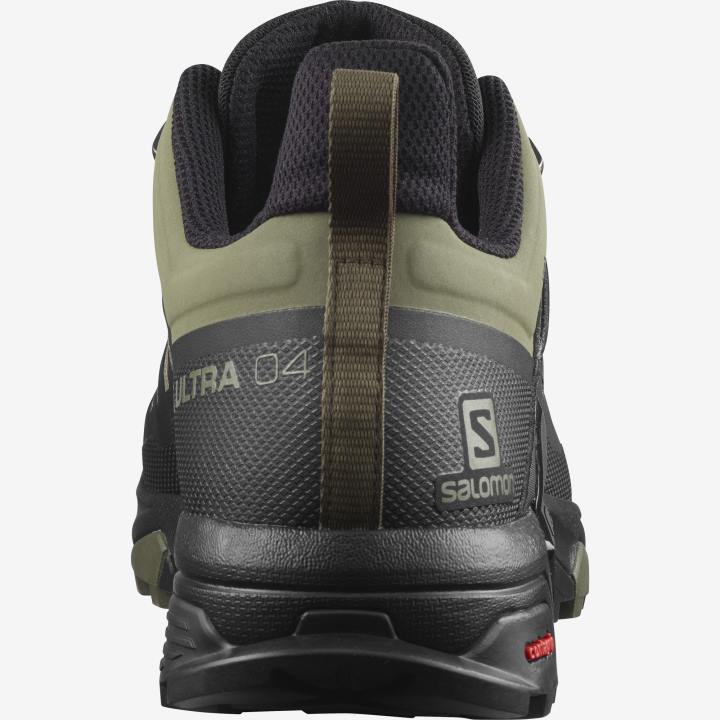 T8842263 Salomon zöld-fekete-olíva éjszaka férfi túracipő x ultra 4 széles gore-tex zöld-fekete-olíva éjszaka