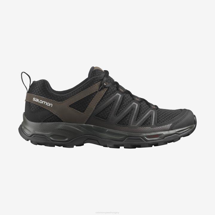 T8842291 Salomon fekete ökörszem férfi túracipő pathfinder black-wren