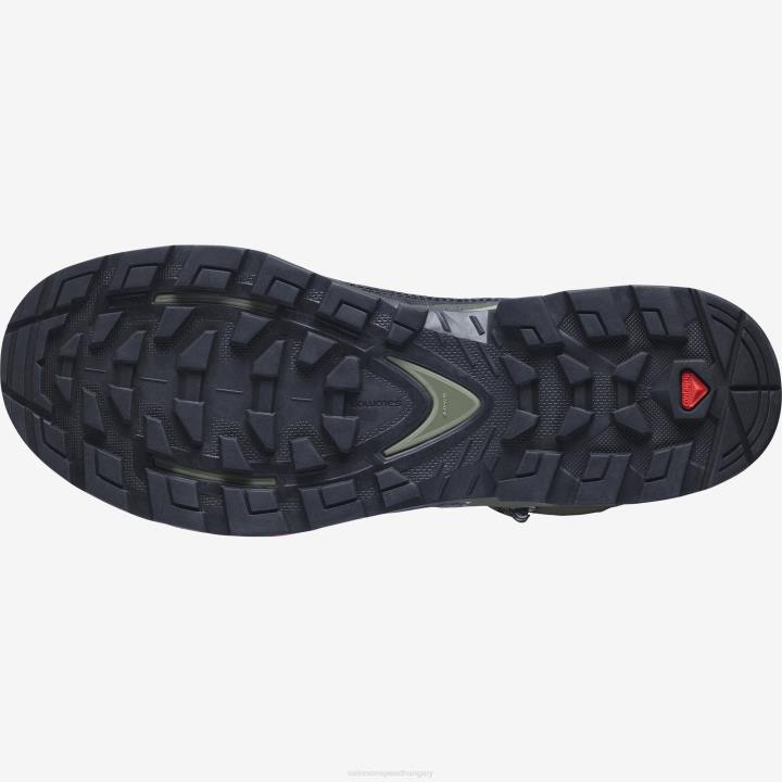 T8842829 Salomon fekete / mély zuzmó zöld / olajbogyó éjszaka quest elem gore-tex férfi fekete mély zuzmó zöld olíva éjszaka