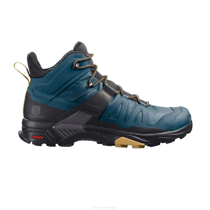 T8843042 Salomon légió-fekete-fal x ultra 4 mid gore-tex túrabakancs legion-black-fal