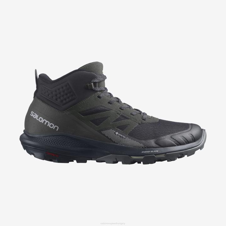 T884414 Salomon fekete/ébenfa/vanília jég outpulse mid gtx férfi fekete