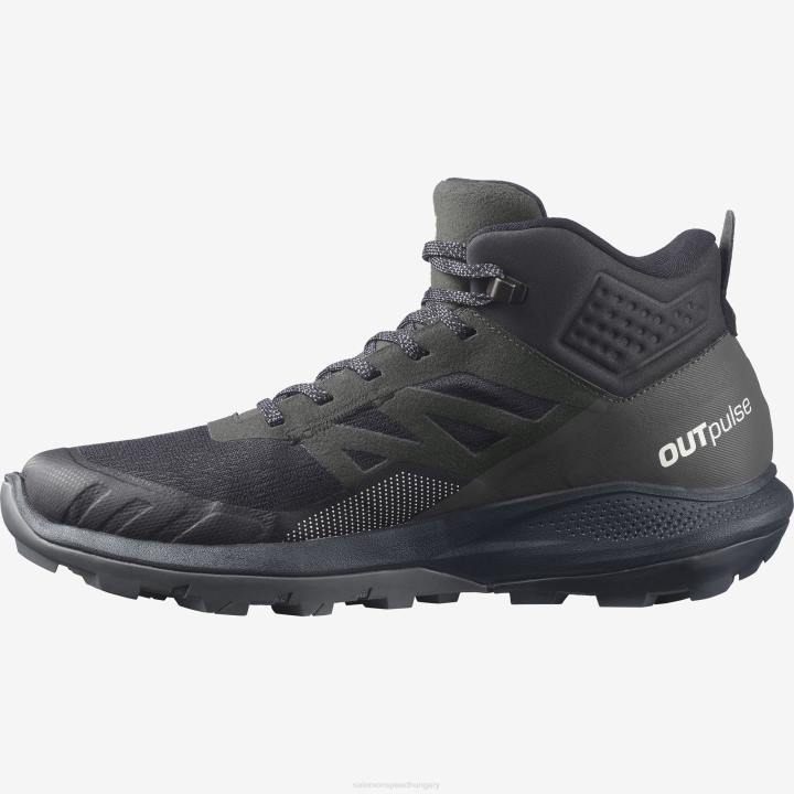 T884414 Salomon fekete/ébenfa/vanília jég outpulse mid gtx férfi fekete