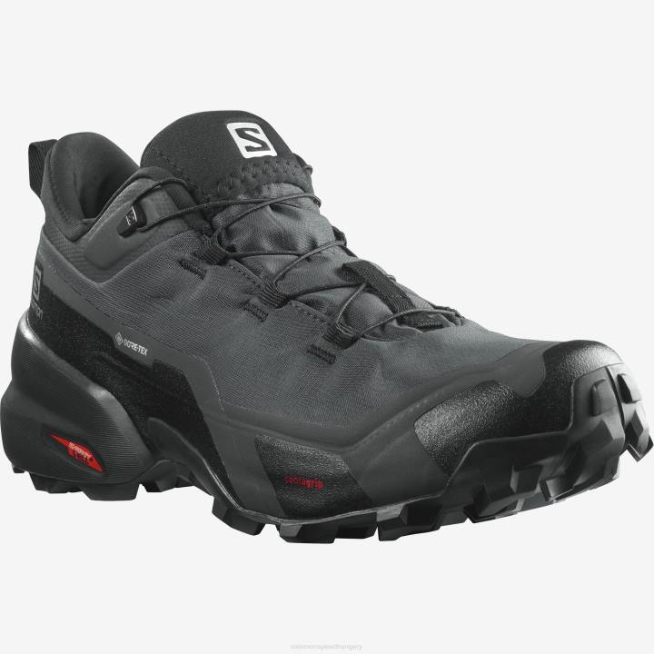 T884416 Salomon fantom/fekete/emlékmű cross hike gtx cipő férfi fantom