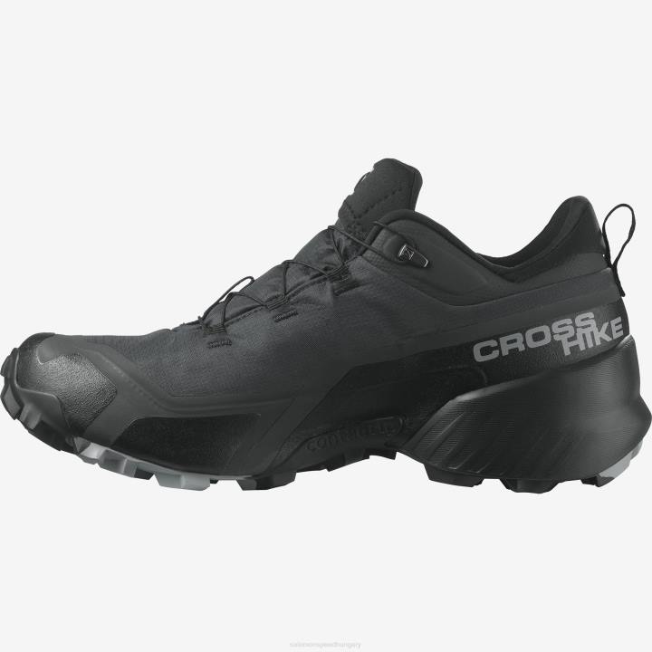 T884416 Salomon fantom/fekete/emlékmű cross hike gtx cipő férfi fantom