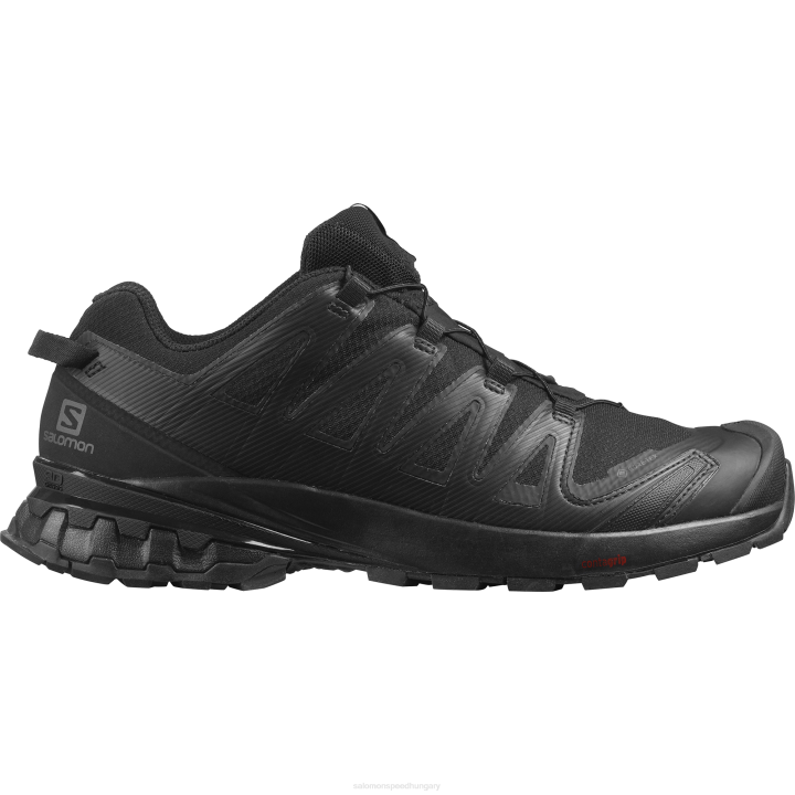 T884657 Salomon fekete férfi trail futócipő xa pro 3d v8 gore-tex fekete