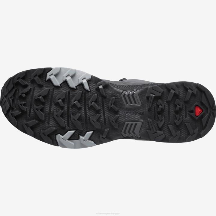 T884662 Salomon mágnes-fekete-emlékmű férfi túracipő x ultra 4 gore-tex mágnes-fekete-emlékmű