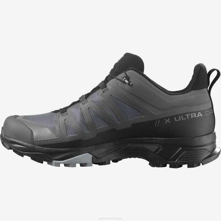 T884662 Salomon mágnes-fekete-emlékmű férfi túracipő x ultra 4 gore-tex mágnes-fekete-emlékmű