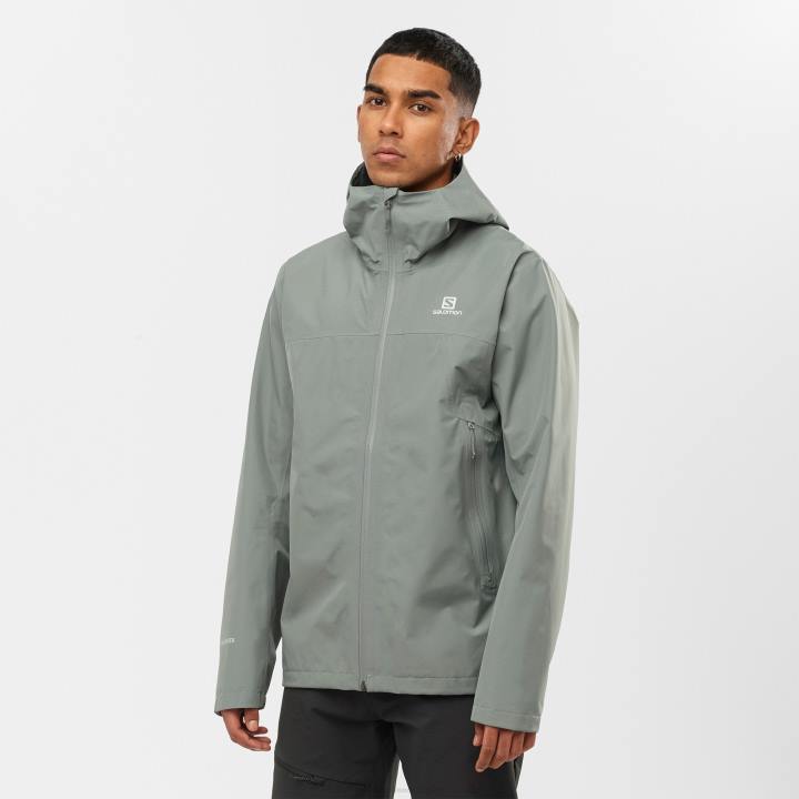 T8842844 Salomon sedona zsálya outline gore-tex 2,5 literes kabát férfi sedona sage