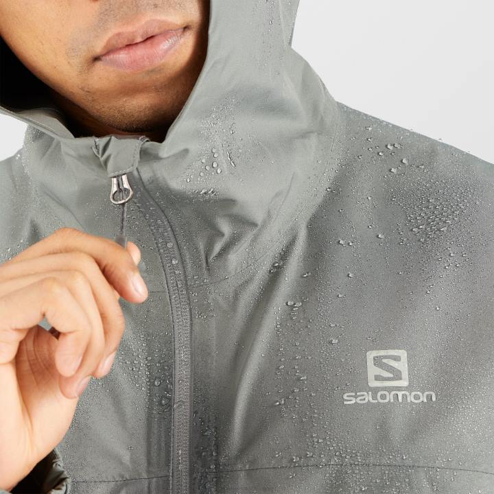 T8842844 Salomon sedona zsálya outline gore-tex 2,5 literes kabát férfi sedona sage