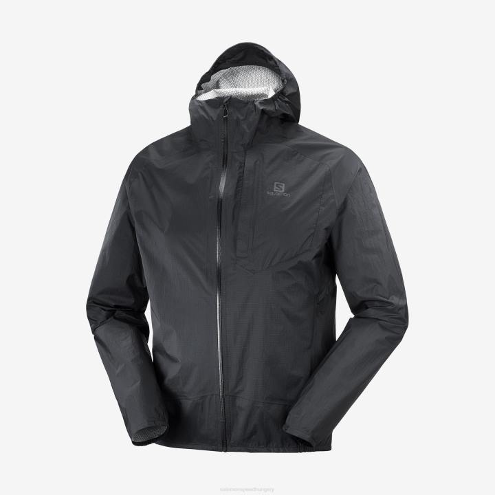 T8842852 Salomon fekete bonatti wp kabát férfi fekete új