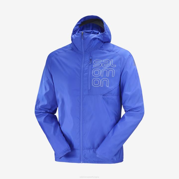 T8842861 Salomon tengeri kék/fehér bonatti cross fz kapucnis kapucnis férfi tengeri kék fehér