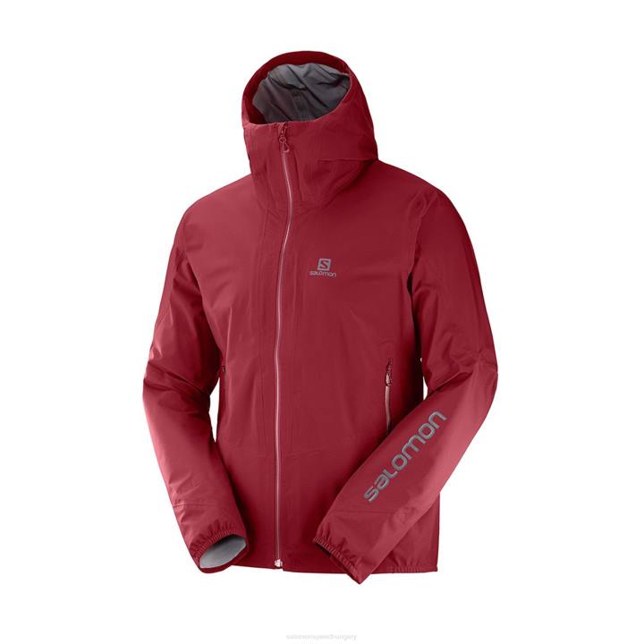 T8843097 Salomon kerékpáros piros outline 360 ​​3l kabát m kerékpáros piros