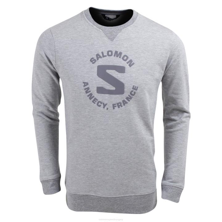 T8843112 Salomon szürke melanzs világ pulóver m szürke melange