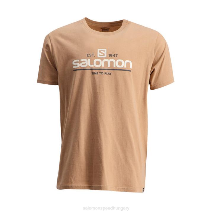 T8843234 Salomon antracit melanzs/kína kék/barnabarna ideje játszani ss tee m antracit melanzsot