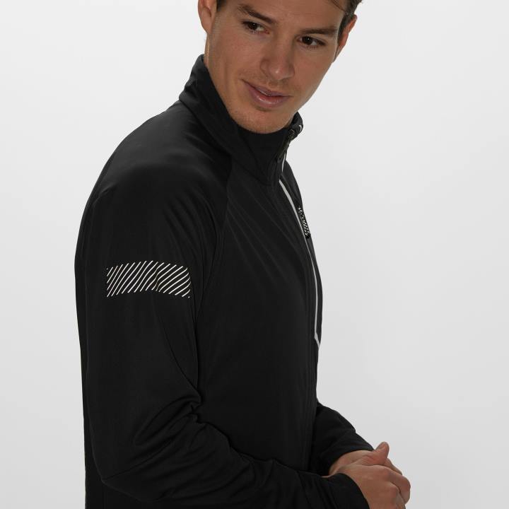 T884924 Salomon fekete férfi shell kabát gore-tex infinium windstopper profi fekete