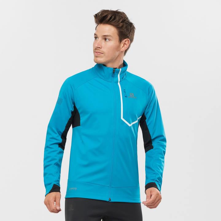 T884925 Salomon korallzátony férfi shell kabát gore-tex infinium windstopper pro korallzátony