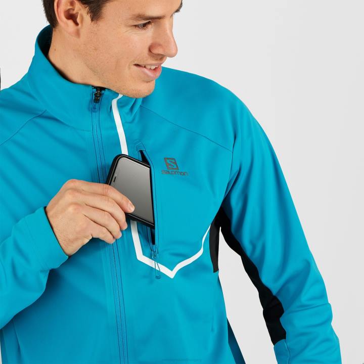 T884925 Salomon korallzátony férfi shell kabát gore-tex infinium windstopper pro korallzátony