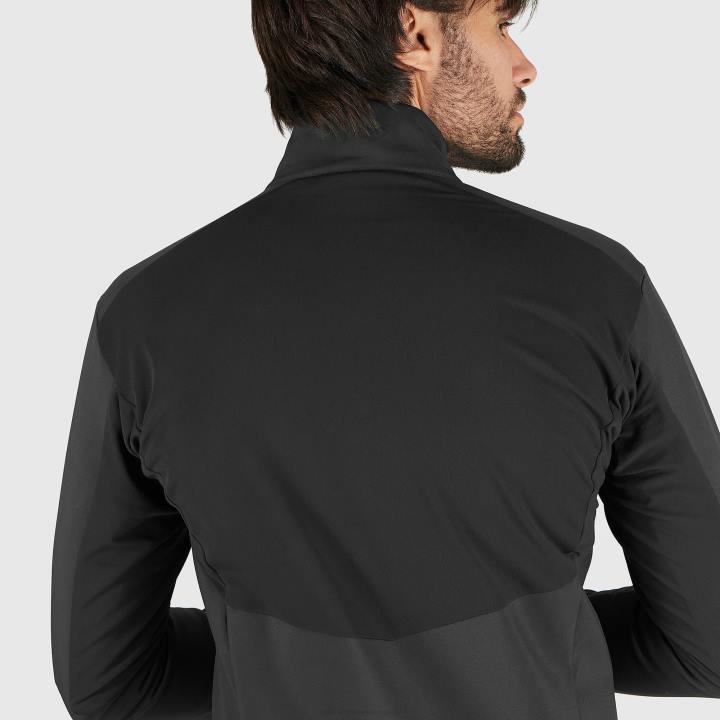 T884927 Salomon fekete férfi shell kabát agilis softshell fekete