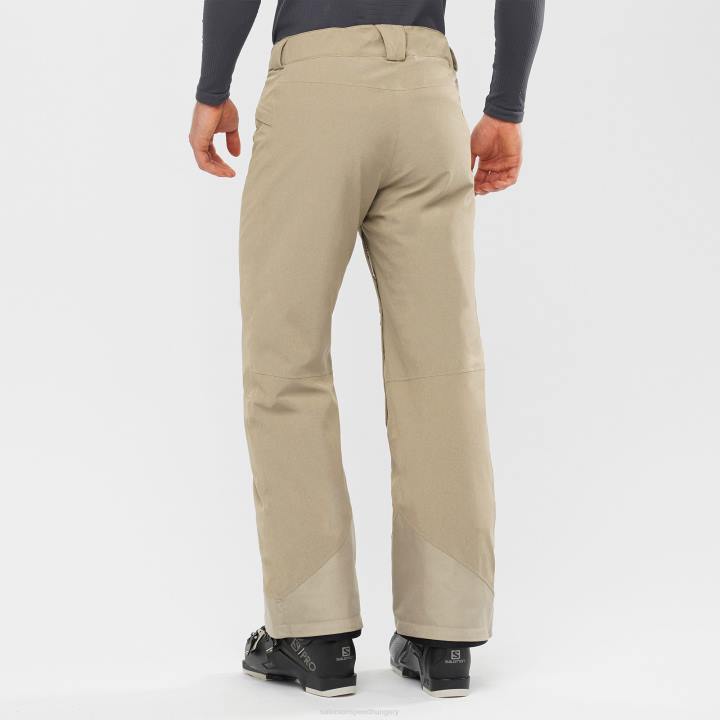 T8841025 Salomon sült kesudió-taupe-hanga férfi nadrág nyom nélküli pörkölt kesudió-taupe-heather