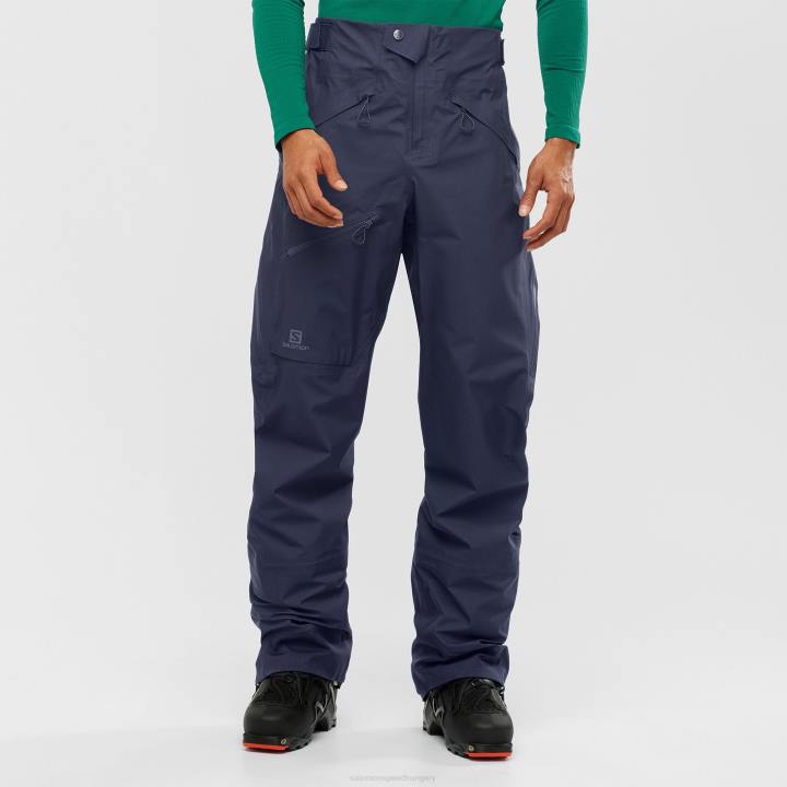 T8841029 Salomon éjszakai égbolt férfi nadrág outpeak gore-tex 3l éjszakai égbolt