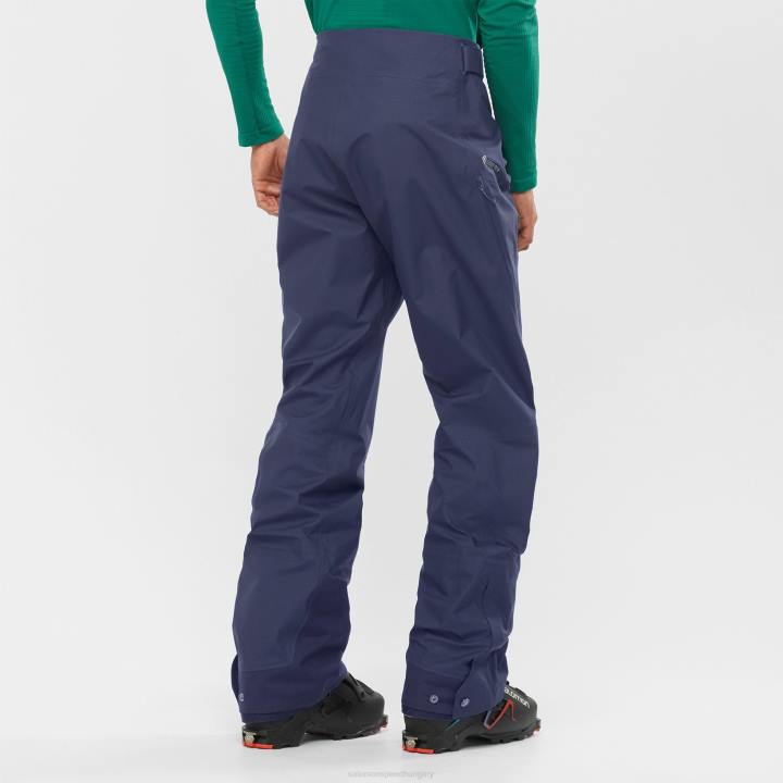 T8841029 Salomon éjszakai égbolt férfi nadrág outpeak gore-tex 3l éjszakai égbolt