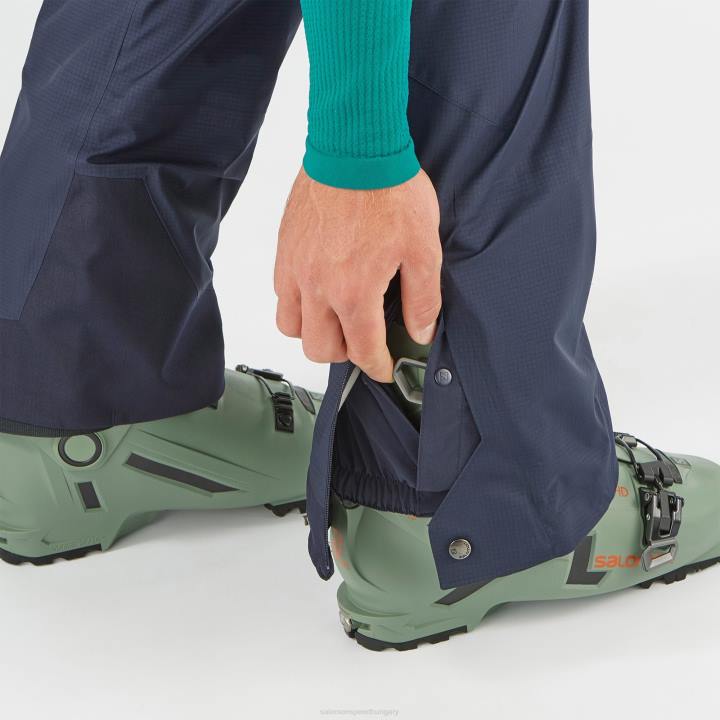 T8841029 Salomon éjszakai égbolt férfi nadrág outpeak gore-tex 3l éjszakai égbolt