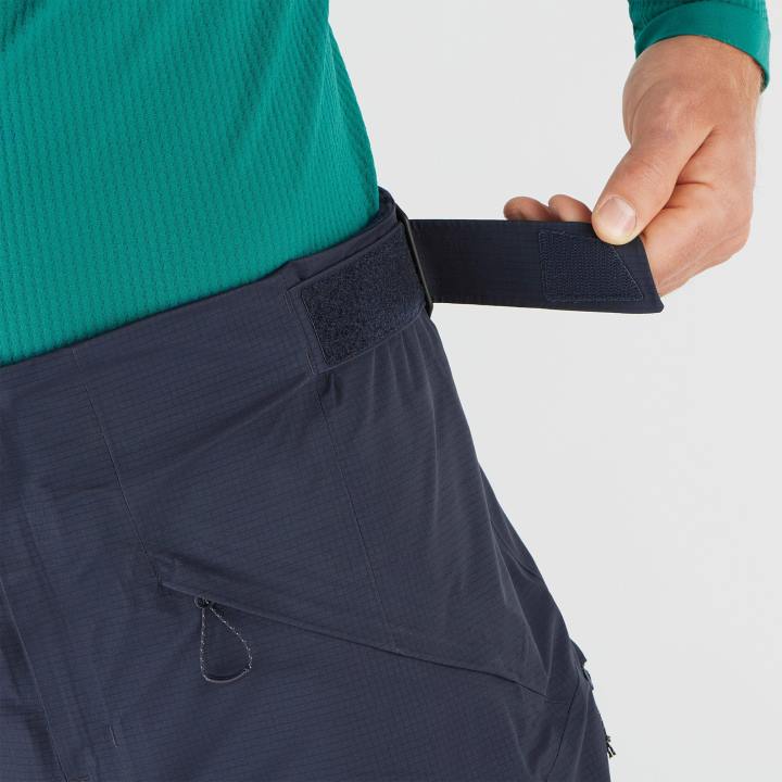 T8841029 Salomon éjszakai égbolt férfi nadrág outpeak gore-tex 3l éjszakai égbolt