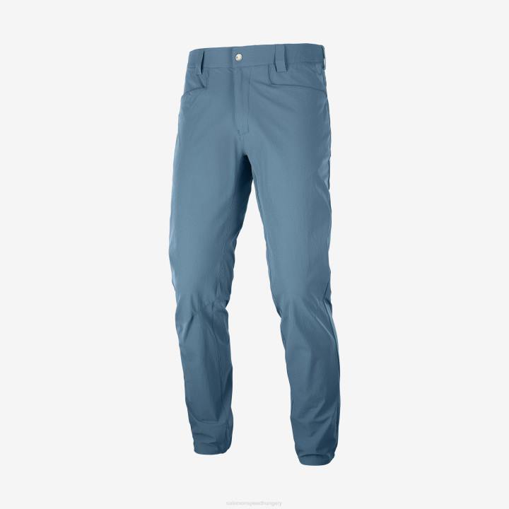 T8842886 Salomon tőkés réce kék wayfarer kúpos nadrág férfi tőkés réce kék