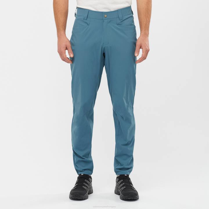 T8842886 Salomon tőkés réce kék wayfarer kúpos nadrág férfi tőkés réce kék