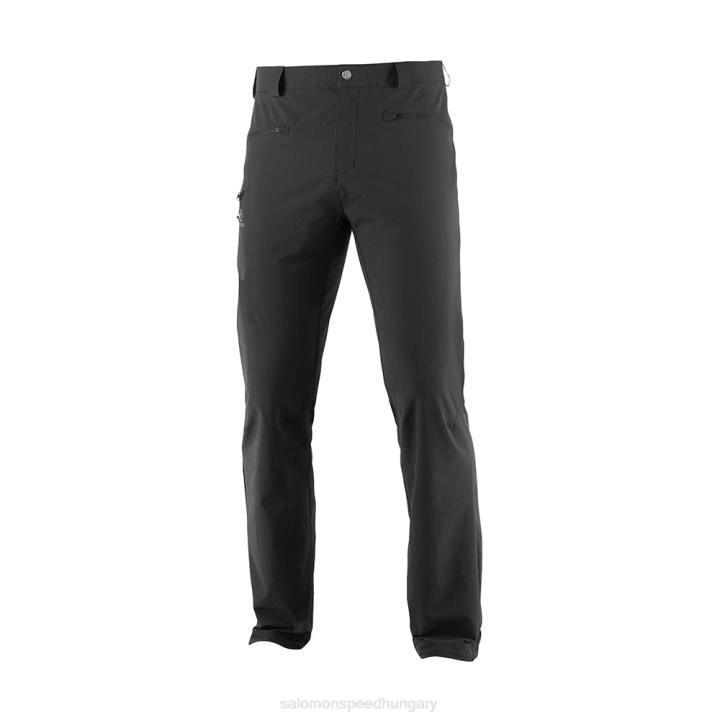 T8843268 Salomon fekete wayfarer egész szezonban egyenes nadrág férfi fekete
