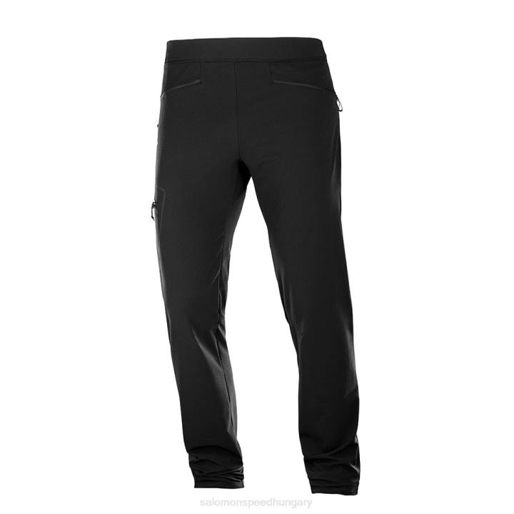 T8843270 Salomon fekete wayfarer egész szezonban kúpos nadrág m fekete
