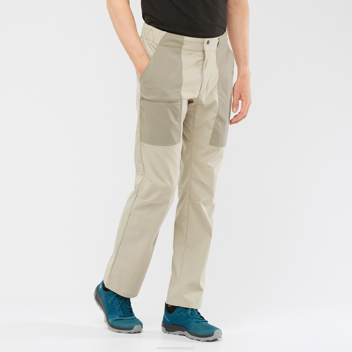T884955 Salomon plaza taupe-ben sült kesudió férfi nadrág outrack plaza taupe-pörkölt kesudió