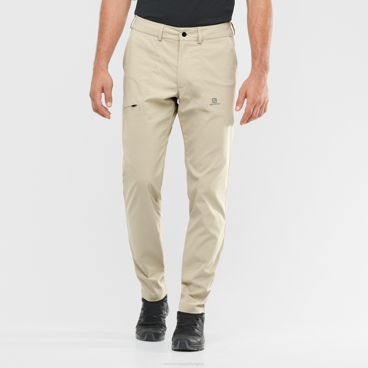 T884961 Salomon plaza taupe férfi nadrág wayfarer city plaza taupe