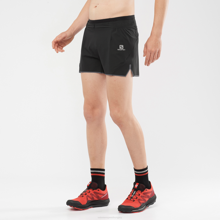 T8841009 Salomon fekete férfi rövidnadrág sense aero 3'' fekete