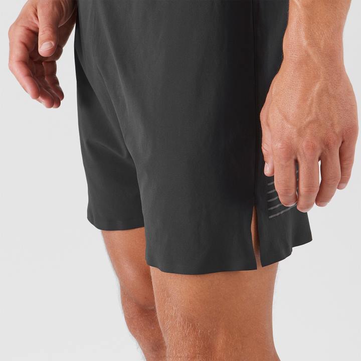 T8842892 Salomon fekete sense 5'' rövid férfi fekete