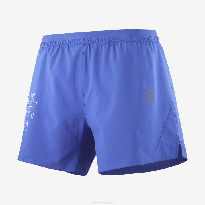 T8842899 Salomon tengeri kék cross 5''-es férfi rövidnadrág tengeri kék új