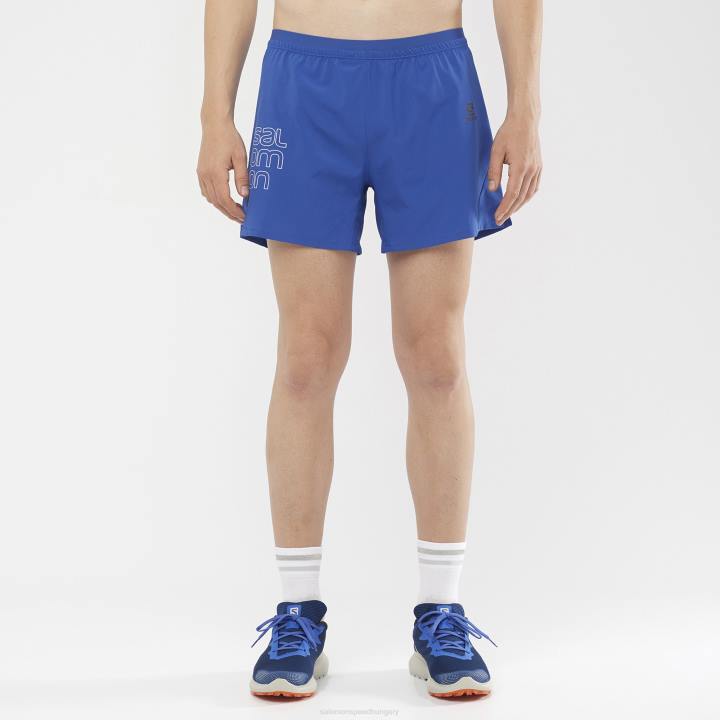 T884470 Salomon tengeri kék cross 5'' rövidnadrág férfi tengeri kék