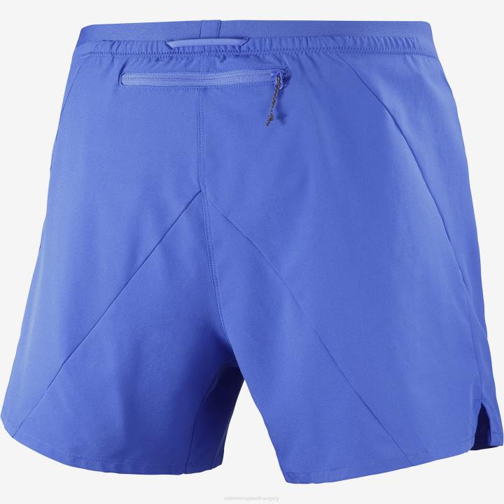 T884470 Salomon tengeri kék cross 5'' rövidnadrág férfi tengeri kék
