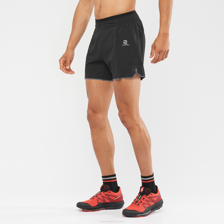 T884971 Salomon fekete férfi rövidnadrág sense aero 5'' fekete