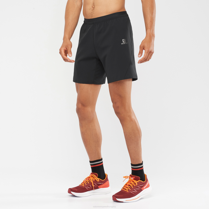 T884982 Salomon fekete férfi rövidnadrág cross 7'' fekete