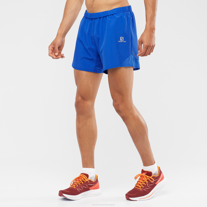 T884996 Salomon tengeri kék férfi rövidnadrág cross rebel 5" tengeri kék