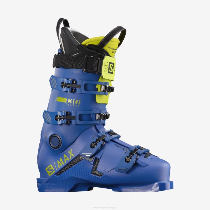 T8841173 Salomon faj kék-savzöld férfi on-piste csizma s/max 130 carbon verseny kék-sav zöld