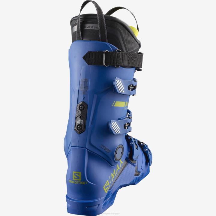T8841173 Salomon faj kék-savzöld férfi on-piste csizma s/max 130 carbon verseny kék-sav zöld