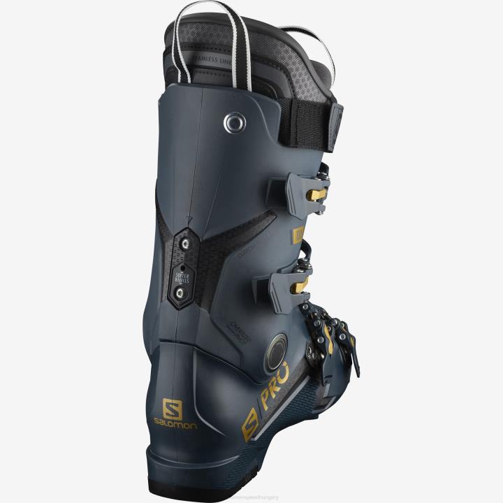 T8841174 Salomon benzin kék-arany-fekete férfi on-piste csizma s/pro 100 benzin kék-arany-fekete